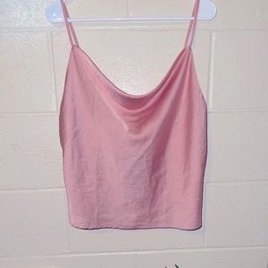 Satin Tank Top